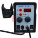 Паяльная станция 2в1 HandsKit 878D (паяльник + турбинный фен), 1 дисплей