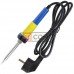 Паяльник Zhongdi ZD-200N, 25W, 220V, керамический нагреватель, евровилка