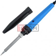 Паяльник Zhongdi ZD-70DA, с кнопкой 20/130W, 220V, керамический нагреватель, с колпачком