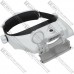 Лупа бинокулярная MG8100-S, с Led подсветкой, 1,5Х 2Х 8X 3,5Х 9,5Х 11,5Х