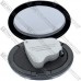 Лупа ювелирная No.9889 с LED подсв. + UV, 30Х диам-22мм + 60Х диам-12мм