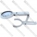 Лупа ручная NO.FS75RC+USB с LED подсв., 5Х диам 75мм+8Х диам 19мм (3AAA + USB)