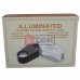 Лупа ювелирная Zhongdi MG21002 с Led подсветкой, 10Х, Ø21мм