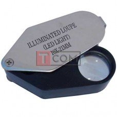 Лупа ювелирная Zhongdi MG21002 с Led подсветкой, 10Х, Ø21мм