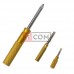 Лупа ручная Zhongdi круглая, металлическаа ручка, gold, 3X, Ø90мм Лупа ручная Zhongdi круглая, металлическаа ручка, gold, 3X, Ø90мм