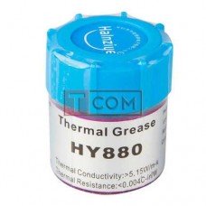 Термопаста nano HY880 Halnziye, сіра, 10г, банка, упаковка 40шт