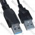 Переходник SATA 3.0 для подключения жесткого диска (2 штекера USB - штекер SATA) Переходник SATA 3.0 для подключения жесткого диска (2 штекера USB - штекер SATA)