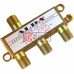 Сплиттер (Splitter) ТВ Alda, 3-way, корпус металлический