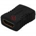 Переходник TCOM, гнездо HDMI - гнездо HDMI, gold, пластик