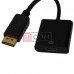 Переходник TCOM, штекер Display Port - гнездо HDMI, кабель 0.2м