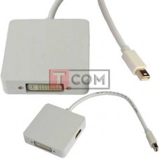 Переходник TCOM, штекер mini Display Port - Digi-Port (HDMI, DVI, Display Port)