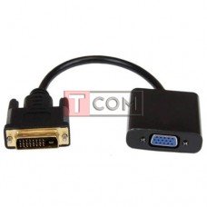 Переходник DVI-D -VGA c кабелем 0,1м