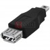 Переходник TCOM, гнездо USB A - штекер mini USB 5pin Переходник TCOM, гнездо USB A - штекер mini USB 5pin