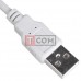 Перехідник штекер USB х 2 гнізда mini din 6pin (мишка + клавіатура) з кабелем