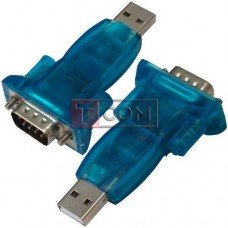 Переходник CBR USB - RS232 TCOM, штекер USB - штекер RS232