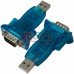 Перехідник CBR USB - RS232 TCOM, штекер USB - штекер RS232 Перехідник CBR USB - RS232 TCOM, штекер USB - штекер RS232