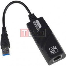 Адаптор ETHERNET USB 3.0, штекер USB - гнездо 8Р8С