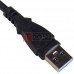 Адаптор ETHERNET USB 3.0, штекер USB - гніздо 8Р8С Адаптор ETHERNET USB 3.0, штекер USB - гніздо 8Р8С