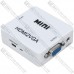 Конвертер MINI, HDMI в VGA (HDMI (IN)-VGA (OUT))