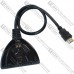 HDMI Switch 3 port HDMI (3xHDMI-1xHDMI) c кабелем, без питания HDMI Switch 3 port HDMI (3xHDMI-1xHDMI) c кабелем, без питания