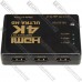 Свитч HDMI на 3 порта (3 гнезда HDMI - 1 гнездо HDMI), c пультом