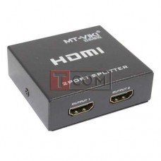 Сплитер HDMI 1x2 MT-VIKI (1080p, 4K*2K, 165MHz,версия 1.4), DC-5V