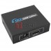 Сплитер HDMI 1x2, металлический корпус DC-5V