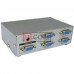 Сплітер VGA на 4 порти MT-VIKI, 1 гніздо VGA - 4 гніздо VGA, метал, DC-9V, 300mA (MT-2504) Сплітер VGA на 4 порти MT-VIKI, 1 гніздо VGA - 4 гніздо VGA, метал, DC-9V, 300mA (MT-2504)
