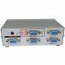Сплітер VGA на 4 порти MT-VIKI, 1 гніздо VGA - 4 гніздо VGA, метал, DC-9V, 300mA (MT-2504) Сплітер VGA на 4 порти MT-VIKI, 1 гніздо VGA - 4 гніздо VGA, метал, DC-9V, 300mA (MT-2504)
