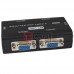 Сплітер VGA (міні) на 4 порти MT-VIKI, 1 гніздо VGA - 4 гніздо VGA, DC-9V, 300mA (MT-2504-A)