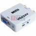 Конвертер mini VGA в AV TCOM, гнездо VGA (IN) - 3 гнезда RCA (OUT)