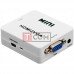 Конвертер MINI, HDMI в VGA (HDMI (IN)-VGA (OUT))
