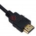 Конвертор HDMI в VGA + аудио, штекер HDMI - гнездо VGA + шнур AUX