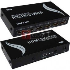 HDMI Switch and Splitter 2x4 TCOM, 2 гнезда HDMI - 4 гнезда HDMI, 1.3V