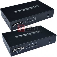 Удлинитель HDMI по витой паре с роутером TCOM (sender + receiver) GC-374 Удлинитель HDMI по витой паре с роутером TCOM (sender + receiver) GC-374