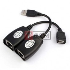 Удлинитель USB по кабелю витая пара до 50 метров