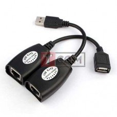 Удлинитель USB по кабелю витая пара до 50 метров