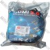 Шнур Optical HDMI, gold, 20м, чёрный