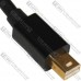Шнур шт.mini Display Port- шт.Display Port, gold, 3метра