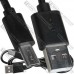 Шнур штекер USB А - штекер micro USB 12мм (удлинённый), 1м