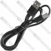 Шнур штекер USB А - штекер micro USB 12мм (удлинённый), 1м Шнур штекер USB А - штекер micro USB 12мм (удлинённый), 1м