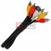 Шнур з'єднувальний TCOM 3RCA - 3RCA, 1.2м Шнур з'єднувальний TCOM 3RCA - 3RCA, 1.2м