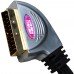 Шнур соединительный TCOM, штекер Скарт - 2 штекера RCА + штекер mini din 4pin,1.5м