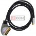 Шнур соединительный TCOM, штекер Скарт - штекер mini din 4pin, металл gold, с фильтрами,1.5м