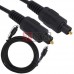 Шнур оптичний, toslink plug - toslink plug TCOM, Ø4мм, 5м