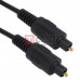 Шнур оптичний, toslink plug - toslink plug TCOM, Ø4мм, 5м Шнур оптичний, toslink plug - toslink plug TCOM, Ø4мм, 5м