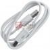 Шнур комп'ютерний TCOM, штекер USB А - штекер miсroUSB (Samsung), long pin, 1м, білий