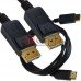 Шнур TCOM, штекер Display Port - штекер Display Port , 2м, чёрный