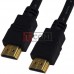 Шнур HDMI TCOM, штекер - штекер, Vers-1.4, Ø6мм, "позолоченный", с фильтрами, 1м, чёрный