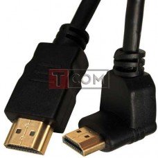 Шнур HDMI угловой (чёрный)